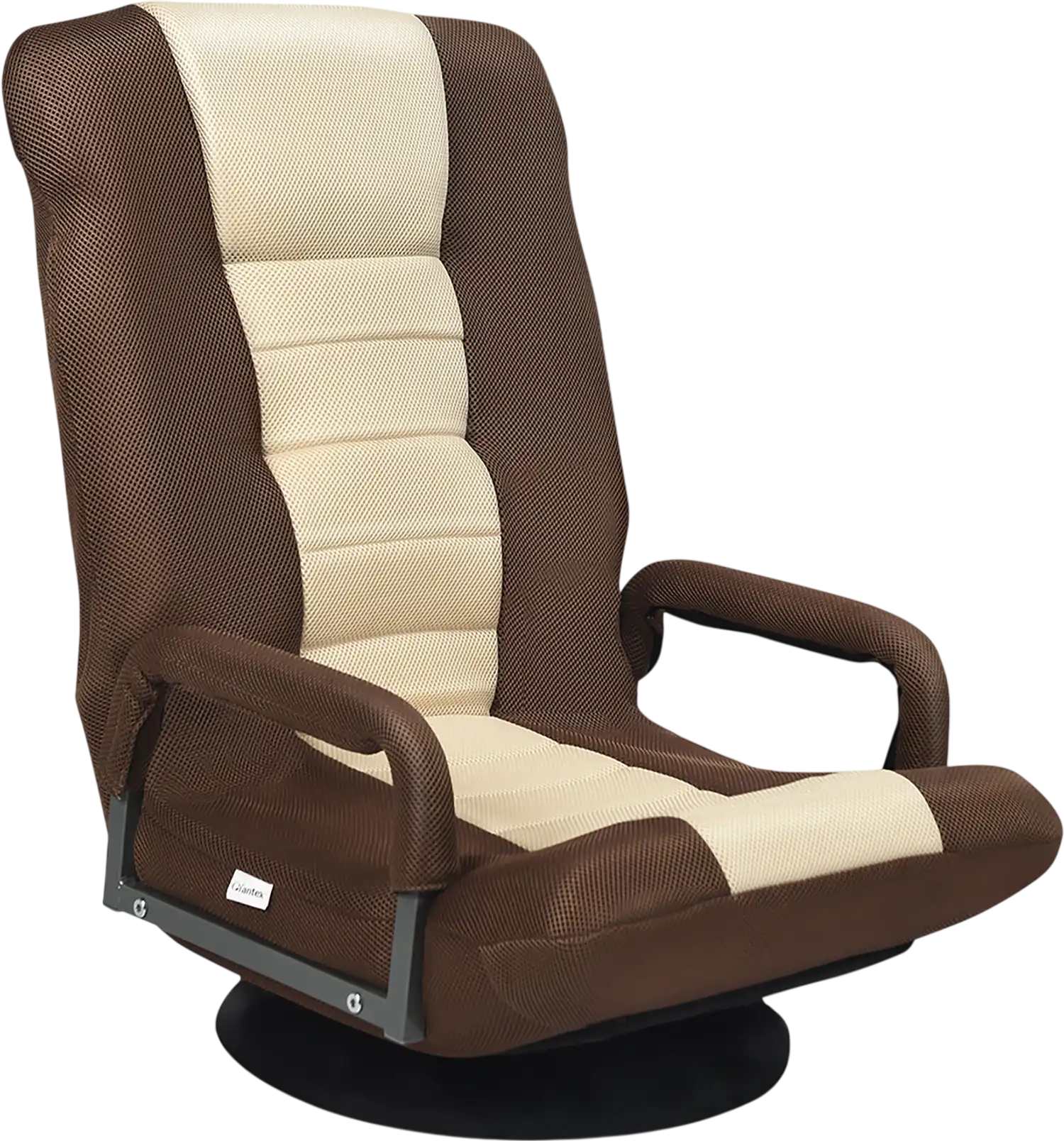 Costway Foldable 360-Degree Swivel Gaming Floor Chair Adjustable Backrest 46185279 New
