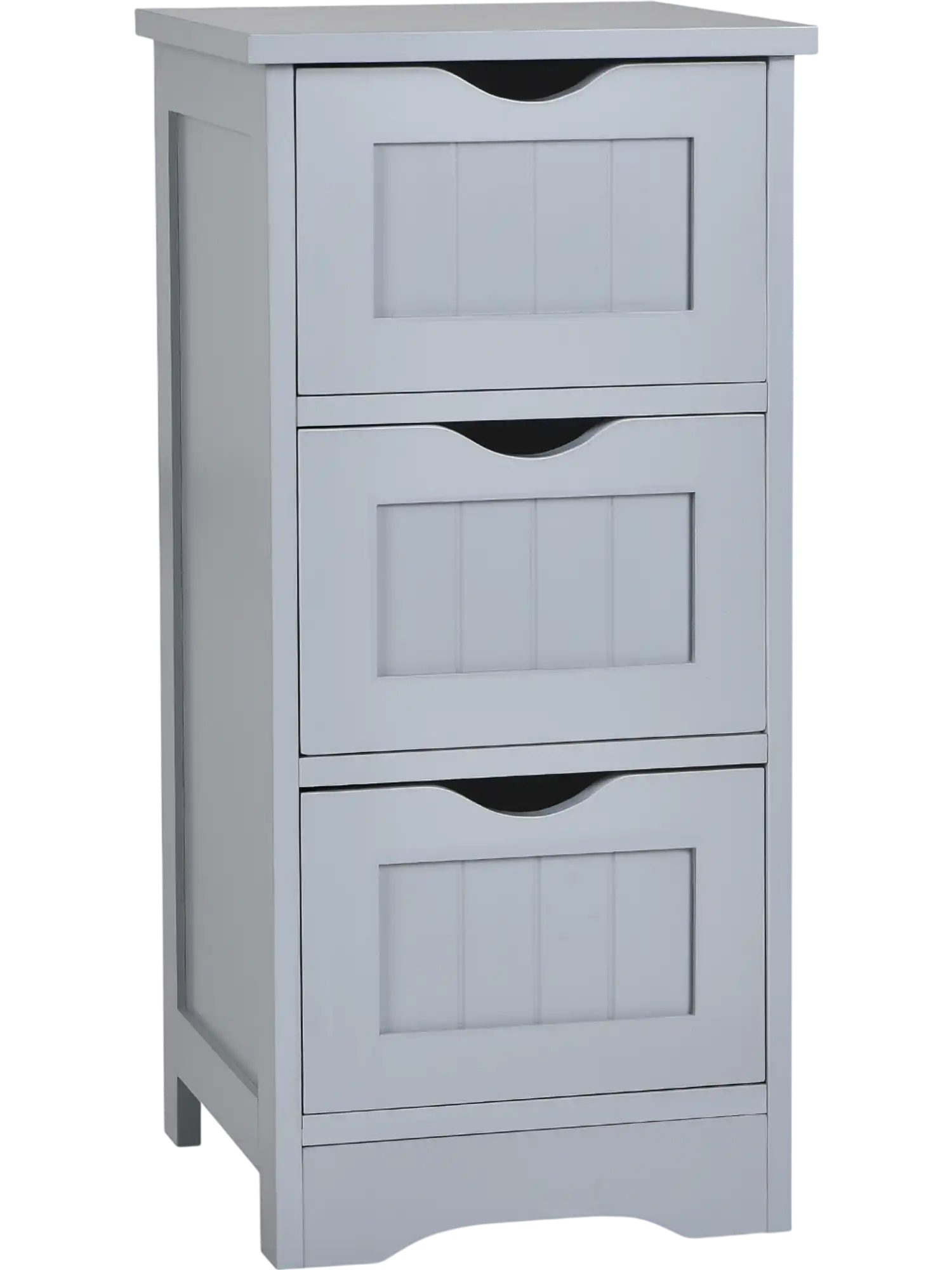 Costway Bathroom Floor Freestanding Storage Organizer Cabinet 3 Drawers 25408637 New