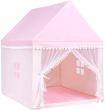 Costway Kids Play Tent Playhouse Castle w/ Mat 17803924 New