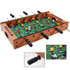 Foosball game table featuring a rotating design with players in red and yellow, ideal for indoor and outdoor fun.