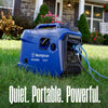 Westinghouse iGen2550c Inverter Generator 1900W/2550W 30 Amp Recoil Start Gas with CO Sensor New