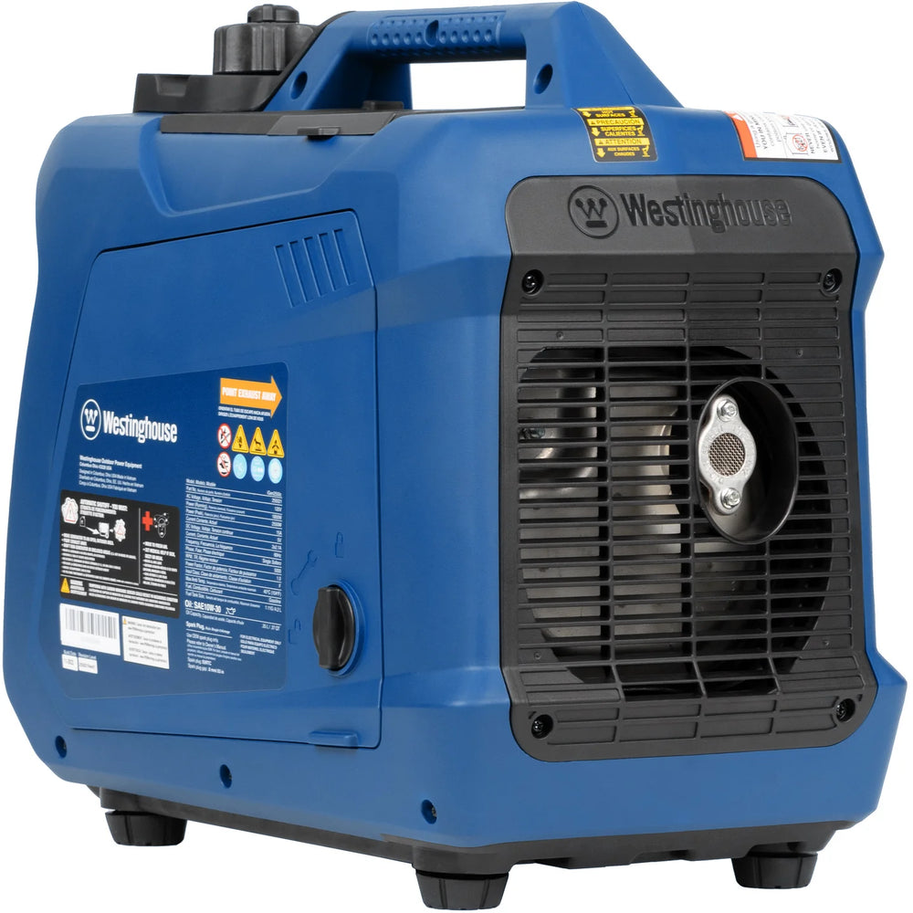 Westinghouse iGen2550c Inverter Generator 1900W/2550W 30 Amp Recoil Start Gas with CO Sensor New