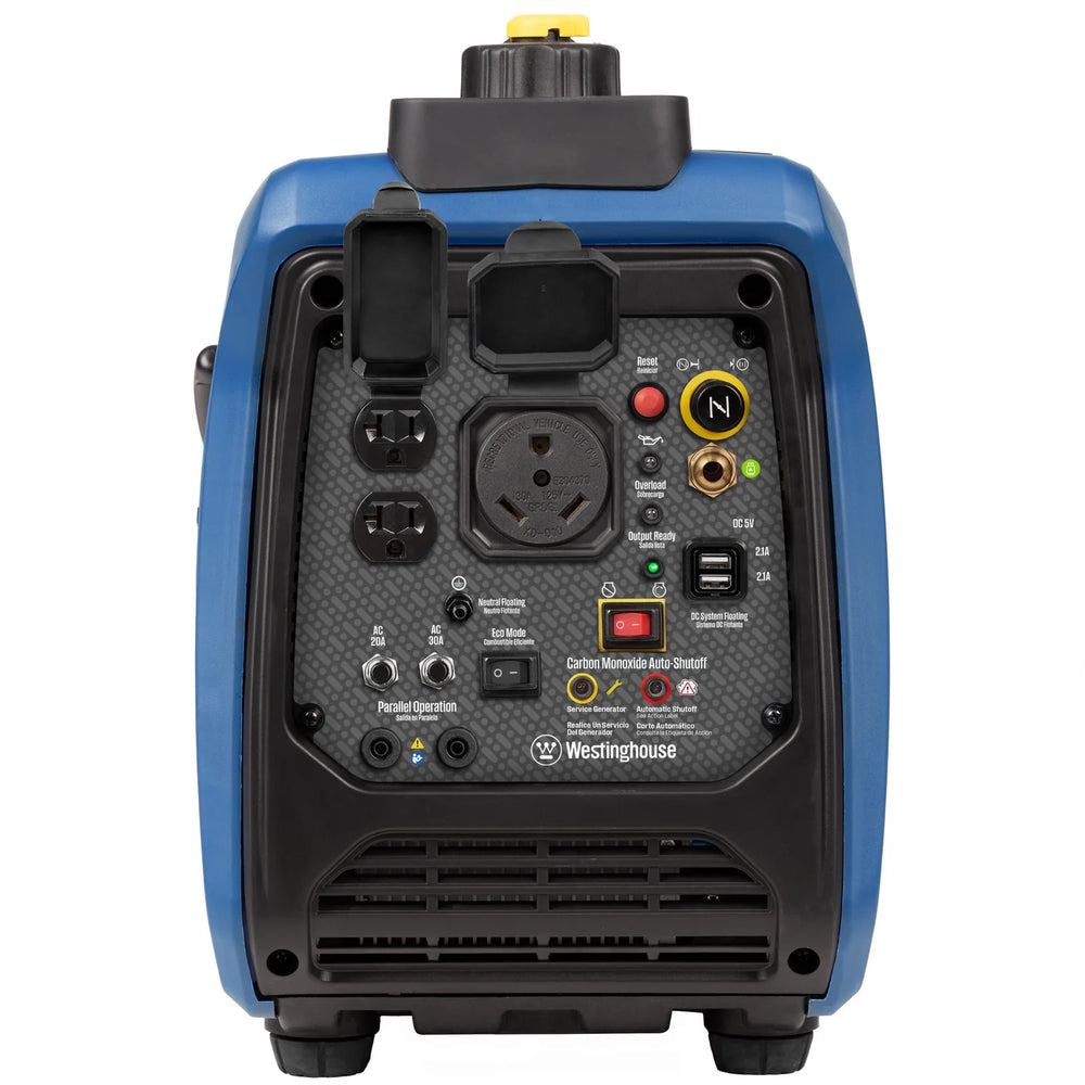 Westinghouse iGen2550DFc Inverter Generator 1900/2550W Dual Fuel Gas Propane 30A Low THD CO Sensor New