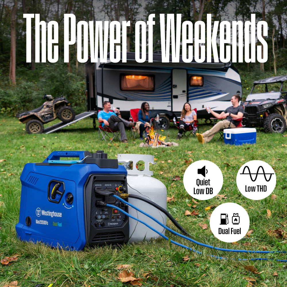 iGen2550DFc Inverter Generator - Dual Fuel with CO Sensor