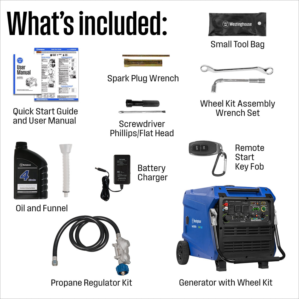 iGen12000DFc Inverter Generator - Dual Fuel with CO Sensor