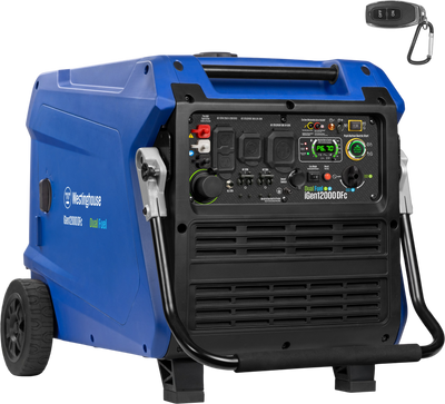 Westinghouse iGen12000DFc Inverter Generator 9000/12000W Dual Fuel Gas Propane 50A Low THD CO Sensor Remote Start New