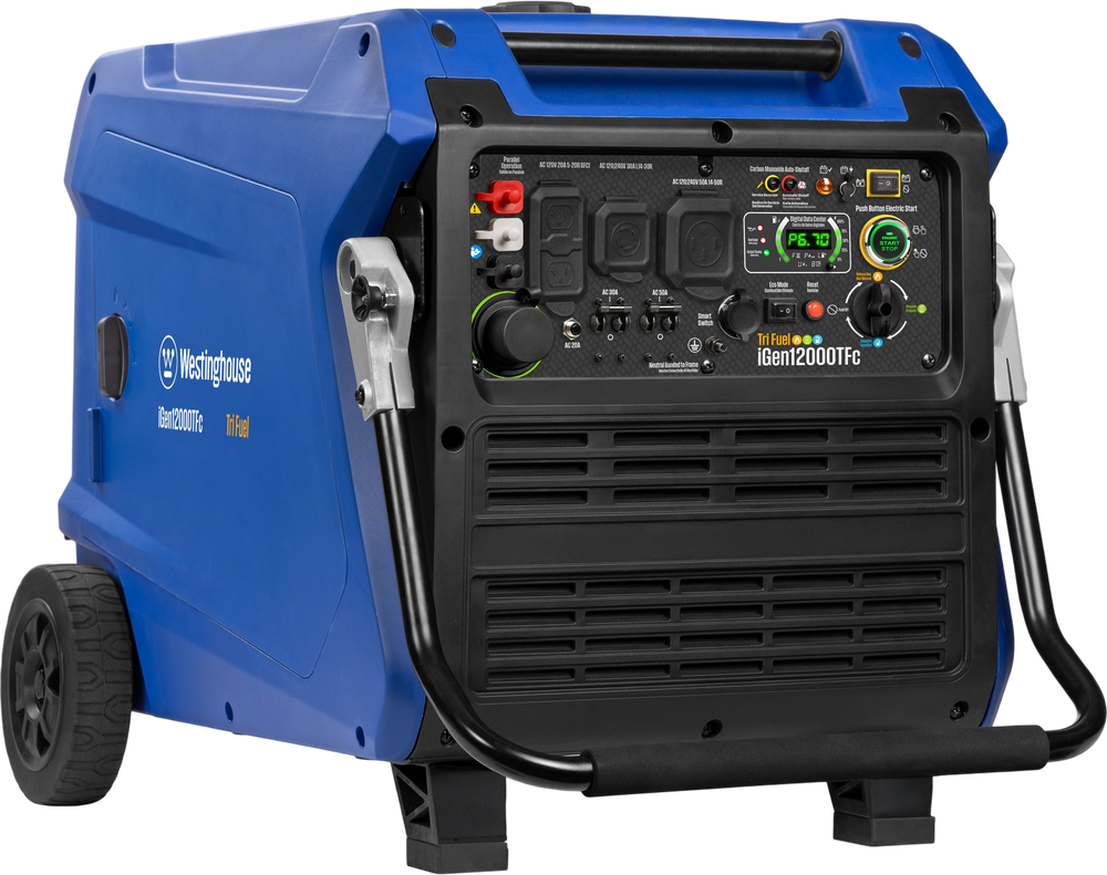 iGen12000TFc Inverter Generator - Tri-Fuel with CO Sensor