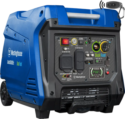 Westinghouse iGen5000DFc 3900W/5000W Generator Dual Fuel Inverter 30 Amp with CO Sensor New