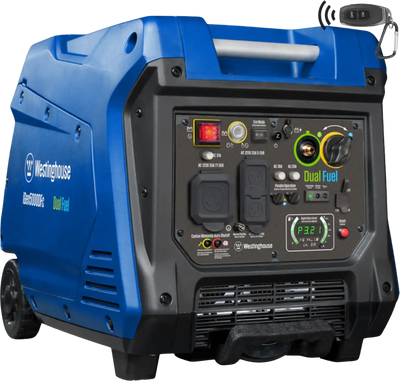 Westinghouse iGen5000DFc 3900W/5000W Generator Dual Fuel Inverter 30 Amp with CO Sensor New