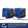 Westinghouse iGen5000cv 3900W/5000W Generator Gas Inverter 30 Amp with CO Sensor New