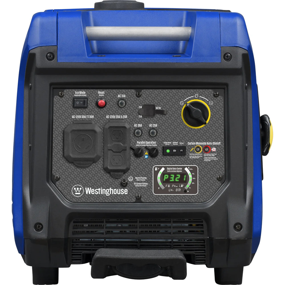 Westinghouse iGen5000cv 3900W/5000W Generator Gas Inverter 30 Amp with CO Sensor New