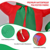 6 feet Christmas inflatable snowman decoration made of waterproof polyester fabric for indoor and outdoor use.