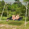 60 Inches Platform Tree Swing Outdoor with  2 Hanging Straps-Camouflage - Gallery View 1 of 10