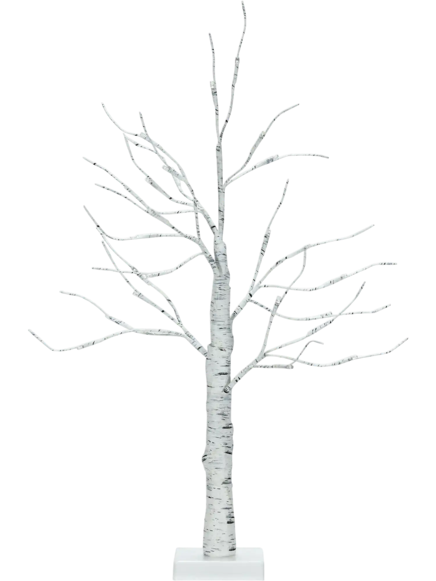 Costway 2' Pre-Lit White Twig Birch Christmas Tree Battery Powered 20574381 New
