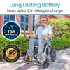 Vive Health MOB1029S Compact Power Wheelchair 220 lbs. Capacity 24V 4 MPH 12 Mile Range New