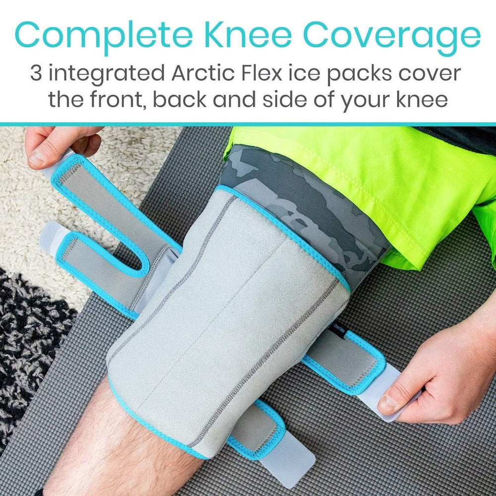Vive SUP1070 Health Knee Ice Wrap Cold / Hot Gel Compression New