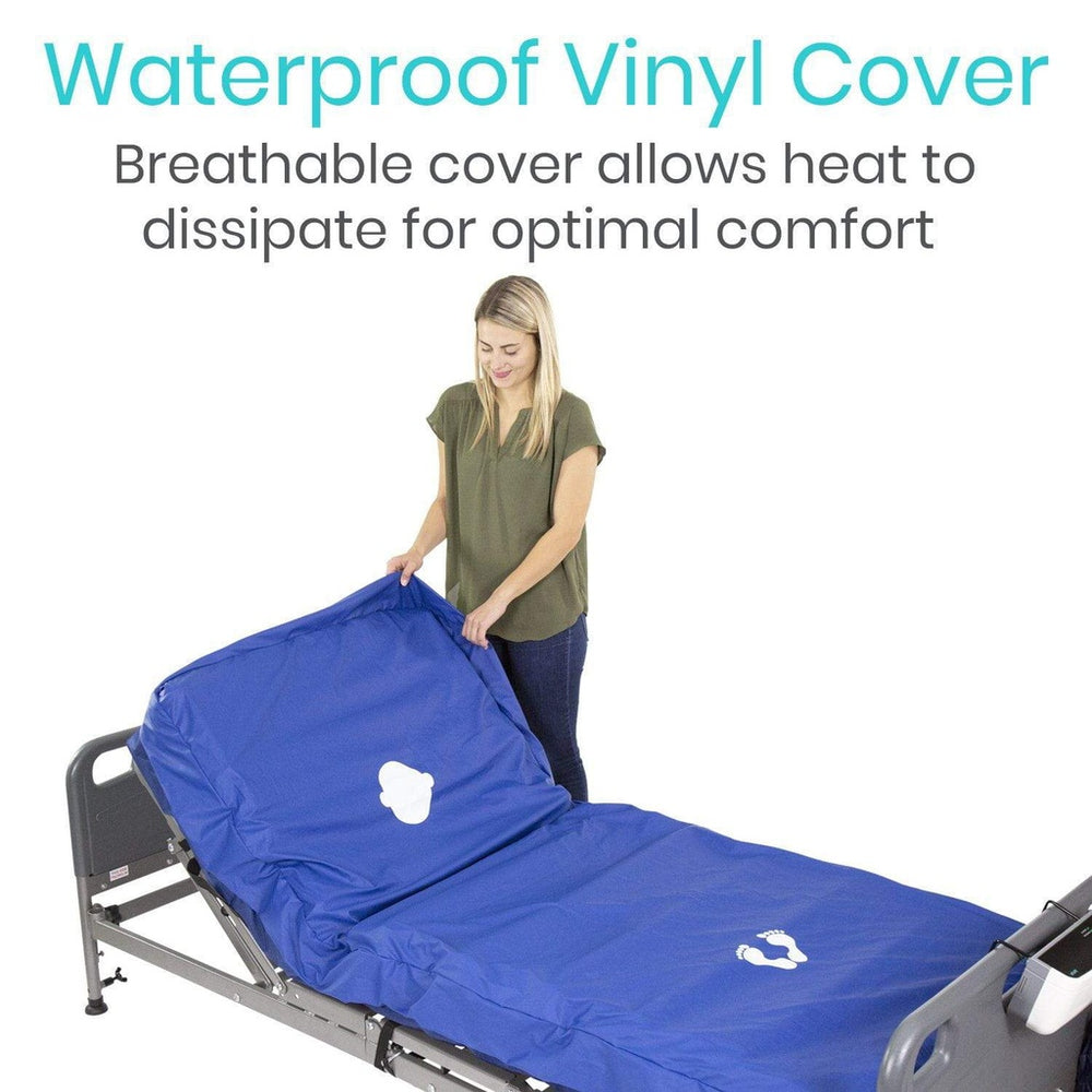 Vive Health 8" Alternating Pressure Mattress Low Air Loss LVA1066 New