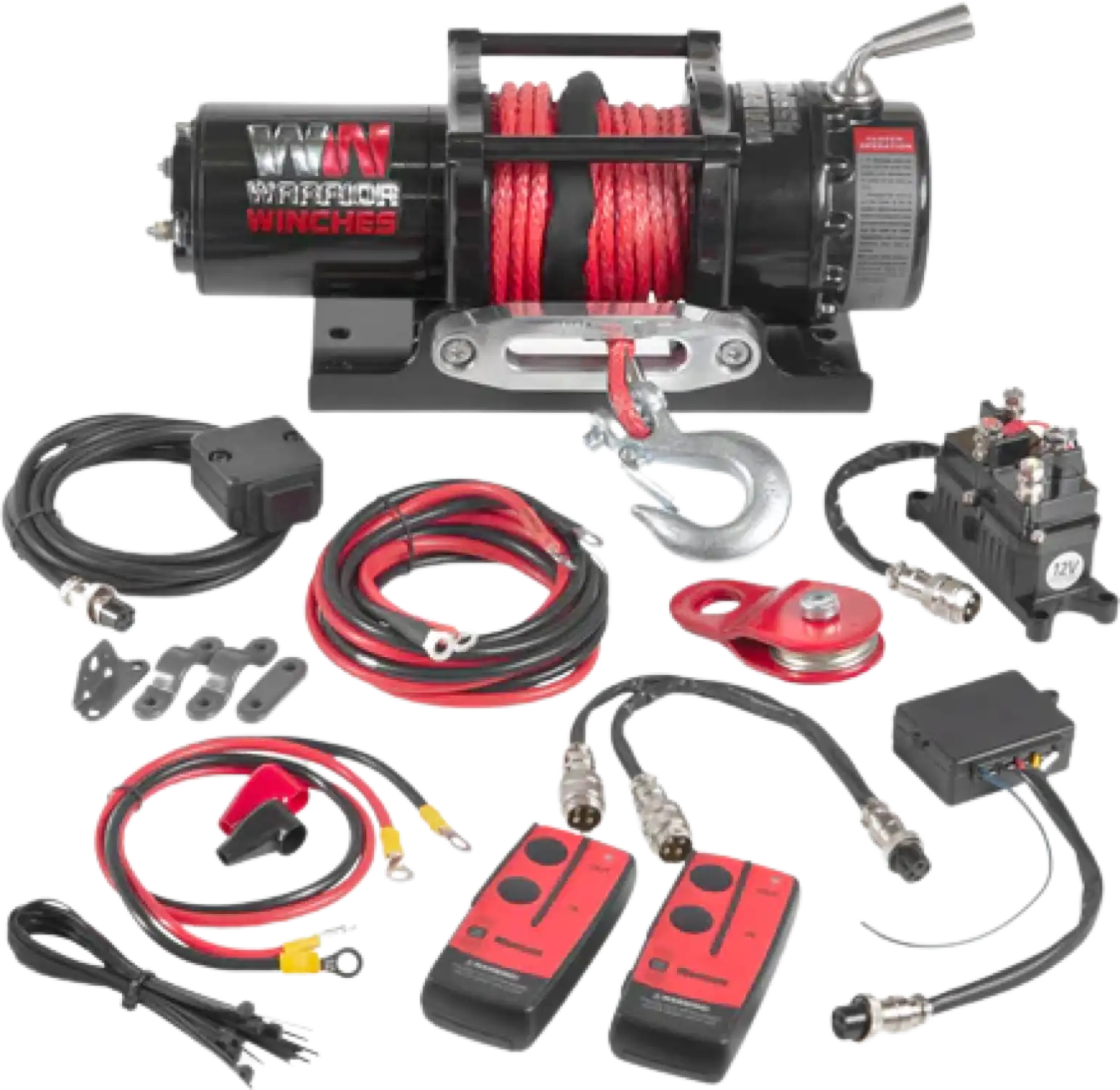 DK2 C4500N-SR 4,500 lbs. Capacity Synthetic Cable Warrior Ninja Series Winch New