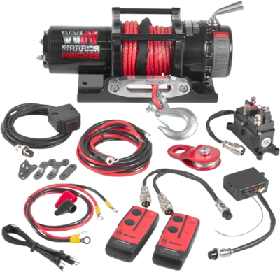 DK2 C4500N-SR 4,500 lbs. Capacity Synthetic Cable Warrior Ninja Series Winch New