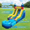 Joymor Inflatable Bounce House with Splash Pool and Slide Commercial-Grade New