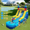 Joymor Inflatable Bounce House with Splash Pool and Slide Commercial-Grade New