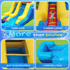 Joymor Inflatable Bounce House with Splash Pool and Slide Commercial-Grade New