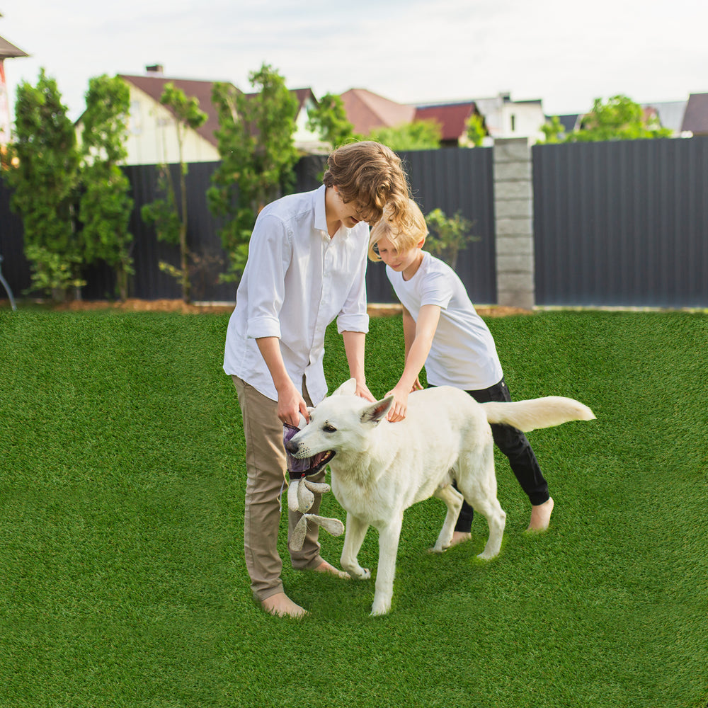 Indoor Outdoor Synthetic Turf Mat with Drainage Holes-S - Gallery View 1 of 10