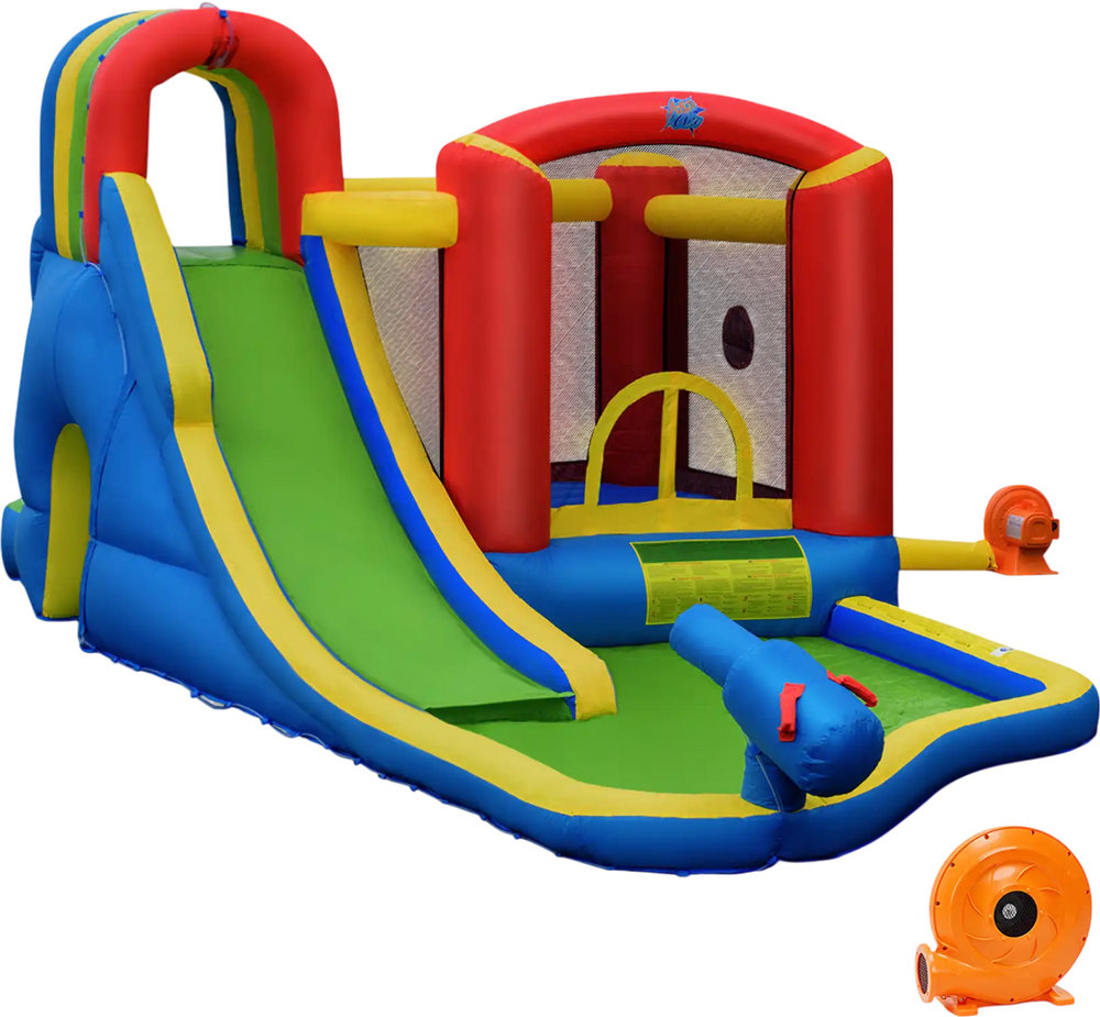 Inflatable Kid Bounce House Castle with Blower