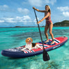 Inflatable Paddle Board with Removable Fin and Backpack-B - Gallery View 1 of 10
