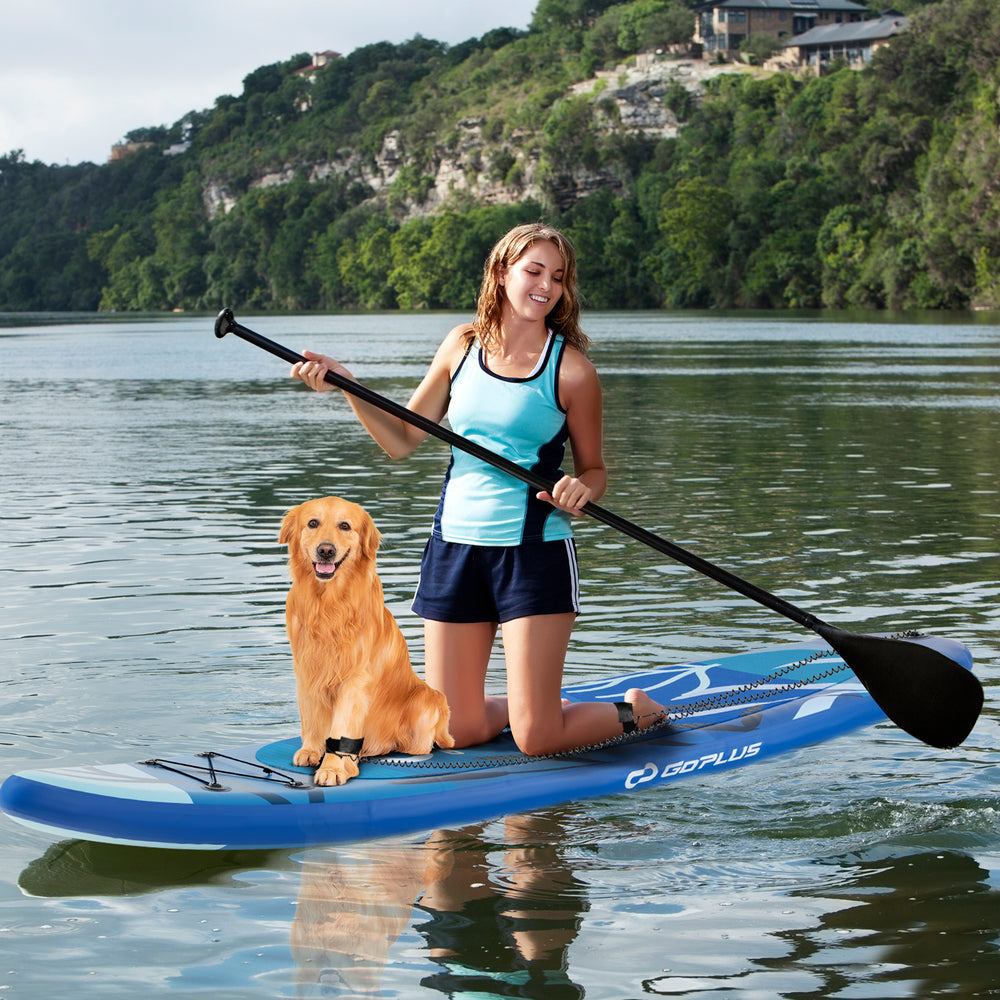Inflatable Stand Up Paddle Board Sup Board with Premium SUP Accessories-L - Gallery View 1 of 11