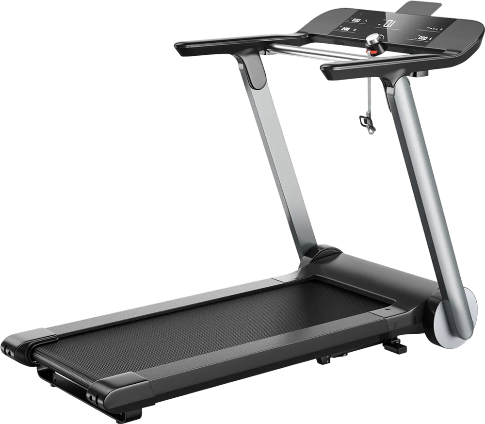 Italian Designed Folding Treadmill with Heart Rate Belt and Fatigue Button