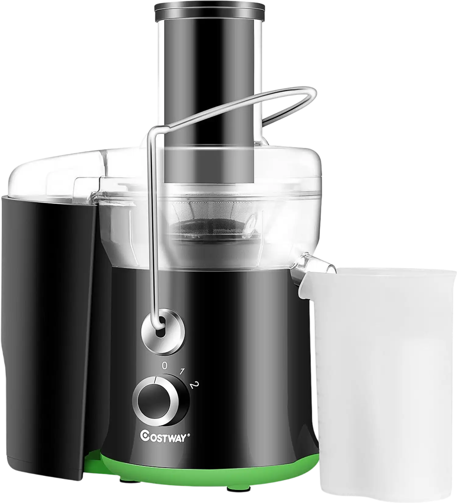 Costway 2-Speed Wide Mouth Fruit & Vegetable Centrifugal Electric Juicer 30728154 New