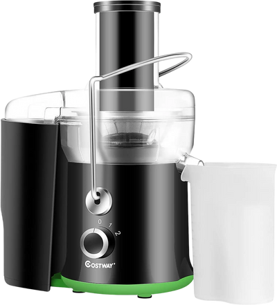 Costway 2-Speed Wide Mouth Fruit & Vegetable Centrifugal Electric Juicer 30728154 New