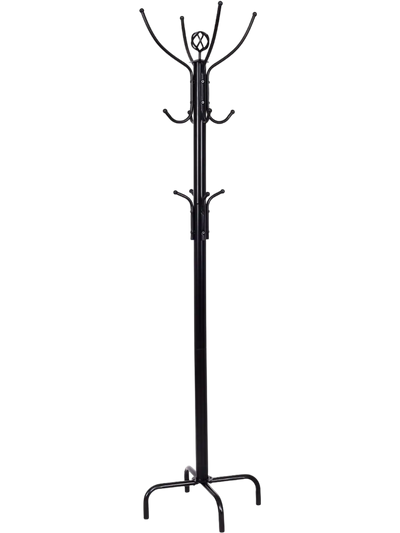 Costway Metal Coat Rack 12 Hooks Hall Tree 05693427 New