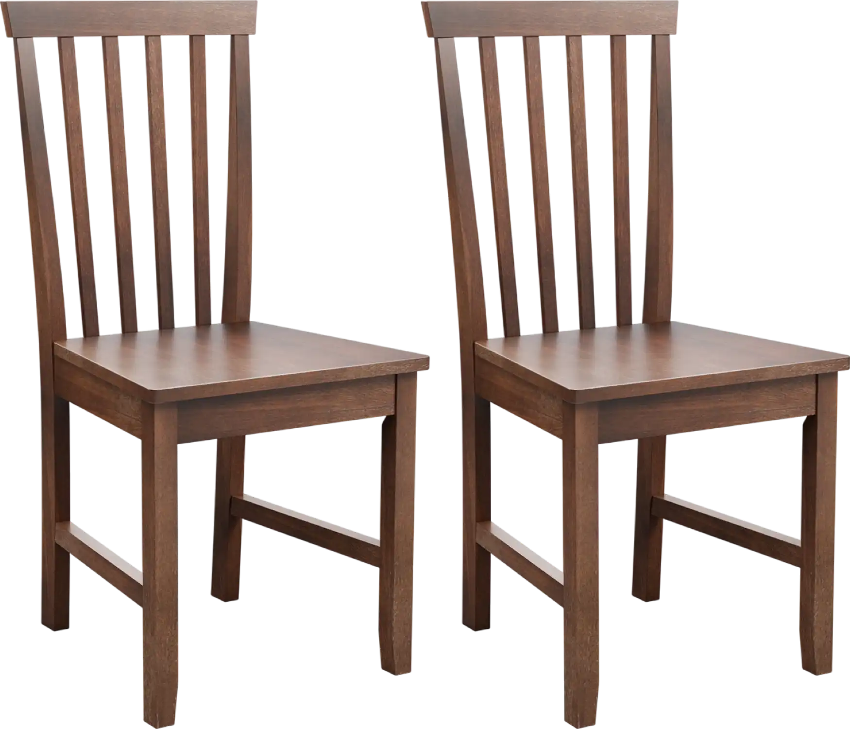 Costway Dining Chairs Set of 2 with High Spindlebacks New
