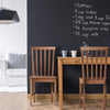 Costway Dining Chairs Set of 2 with High Spindlebacks New