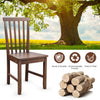 Costway Dining Chairs Set of 2 with High Spindlebacks New