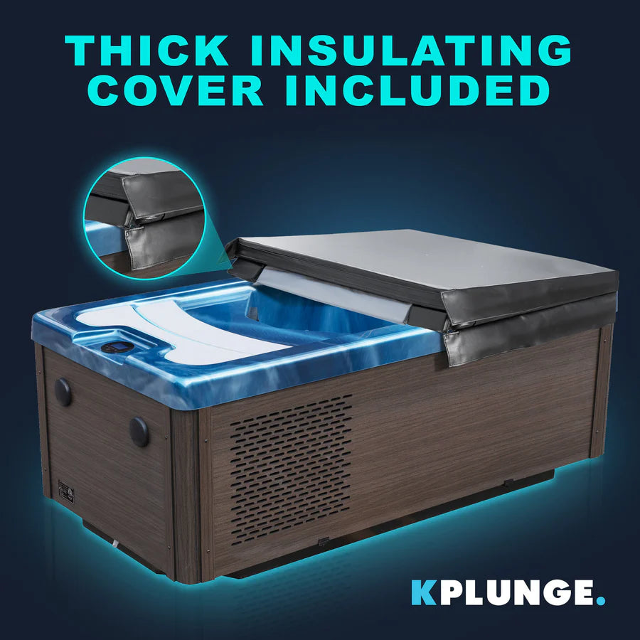 Anzzi Cold Plunge and Hot Tub All-in-One with Built-in Chiller Lights Wi-Fi New