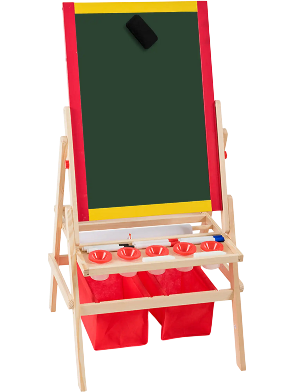 Flip-Over Double-Sided Kids Art Easel