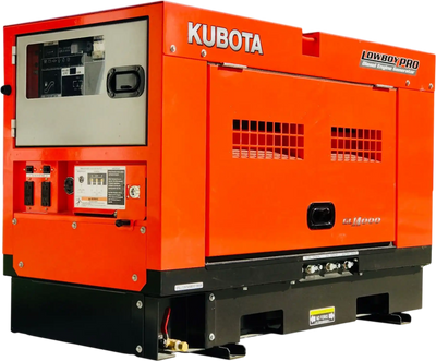 Kubota GL14000 Generator 14kW Diesel Liquid Cooled 120/240V with Receptacles and Output Terminals New
