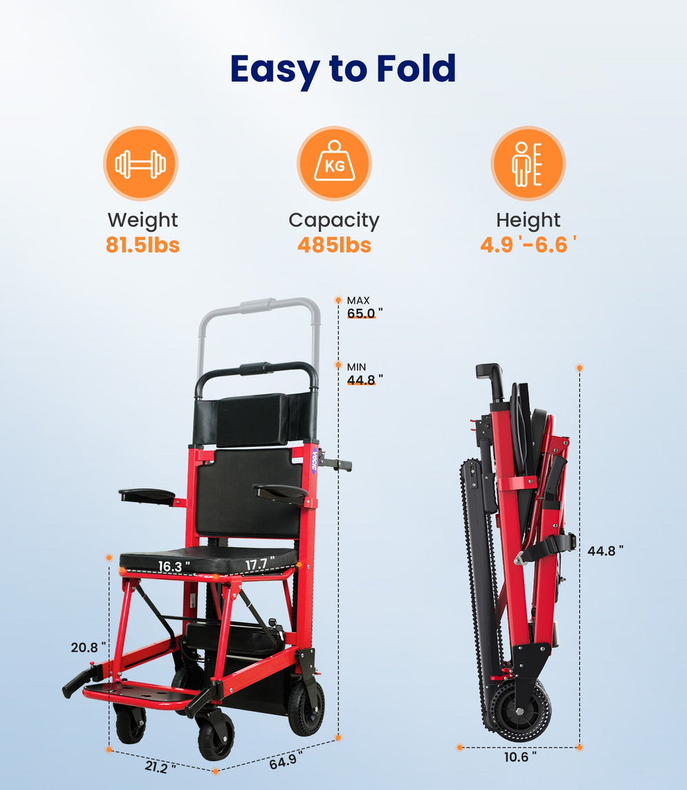 VOCIC AY04 Straight Electric Stair Chair