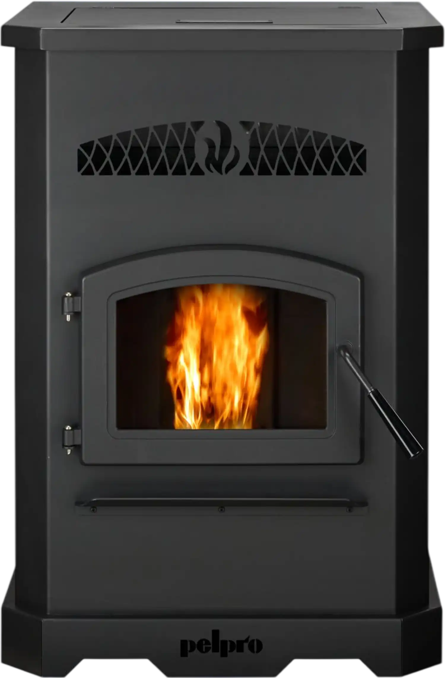 PelPro PP130-B Pellet Stove 130 Lbs. Hopper 49,200 BTU 265 CFM 2500 Sq. Ft. Scratch and Dent
