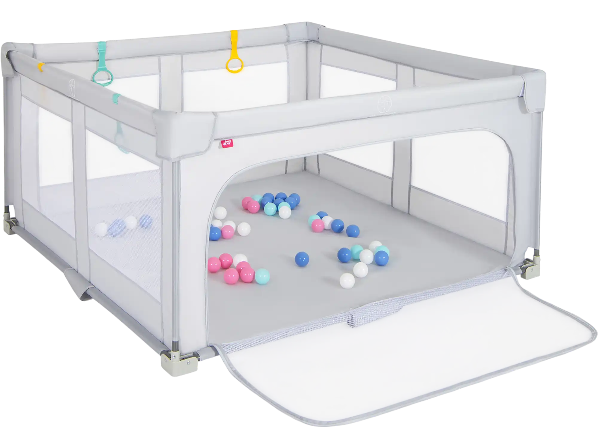 Costway Large Baby Playpen Foldable BPA-Free Safety Fence Play Yard w/ Zipper Gate 485963712 New