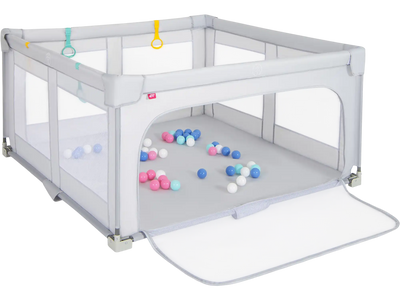 Costway Large Baby Playpen Foldable Toddler Safety Fence Play Yard Zipper Gate BPA-Free 485963712 New