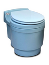 Dry Flush DF1045 Laveo Waterless Portable Toilet with 12V Battery and Charger New