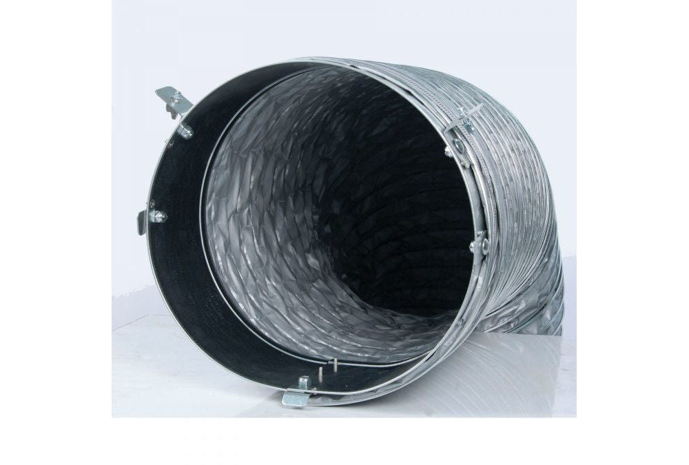 L.B. White Quick Connect Duct Kit for Portable Heaters 12 in x 12 ft New