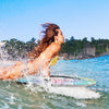 Lightweight 33/37/41 inches body board with EPS core and XPE deck, ideal for beach and pool fun for all ages.