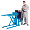 Bishamon LVE-50WE Industrial Skid Lift Battery Operated 32.8" Fork Lift 1,000 Lbs Load New
