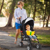 Folding Lightweight Baby Toddler Umbrella Travel Stroller-Black - Gallery View 1 of 10