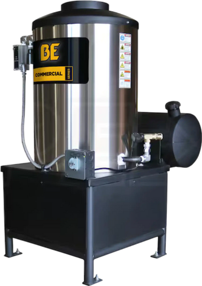 BE Hot Box Vertical Water Heater Diesel Fired 4-5 GPM 12V New